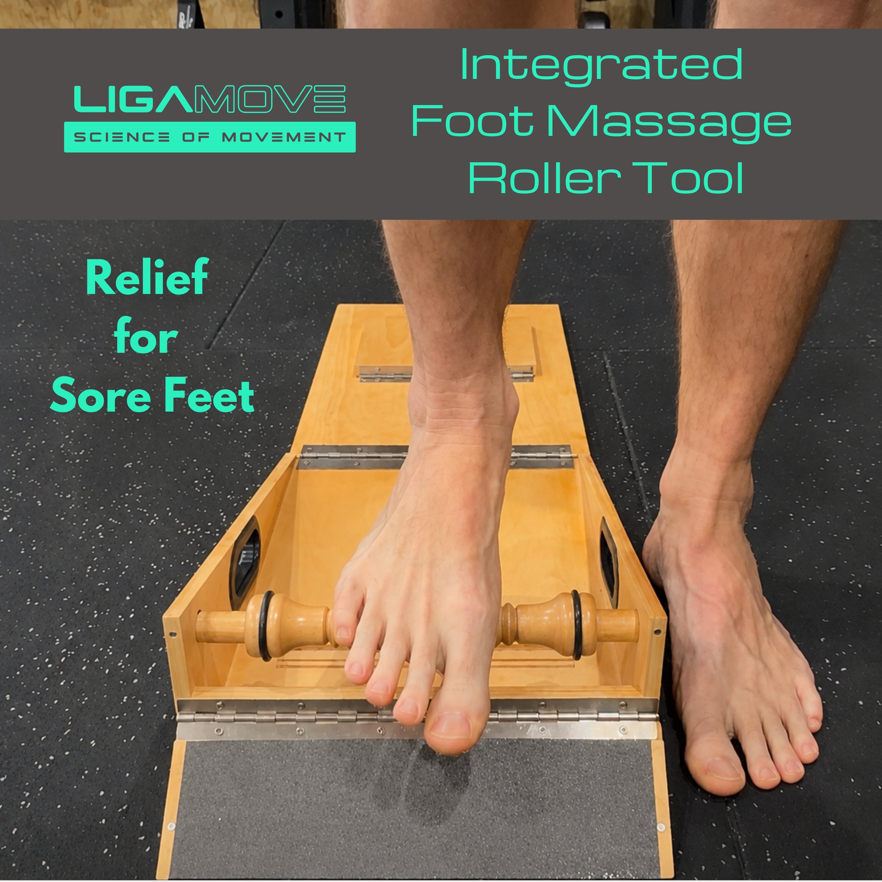 3-in-1 SLANT BOARD: Adjustable Calf Stretcher, Fold Out Toe and Foot Stretcher and Foot Massage Roller