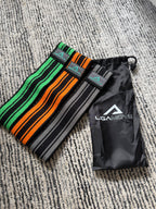 The Ligamove booty bands bundle with its carry bag