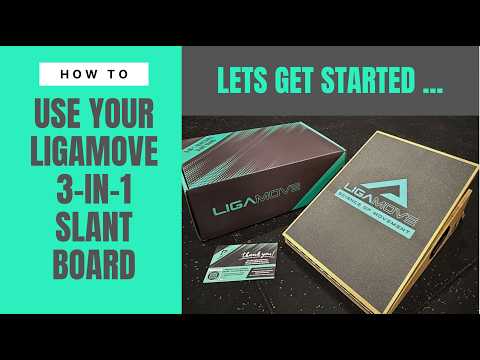 A short video showing How to Use the Ligamove 3-in-1 slant board